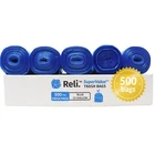 Reli. Supervalue 13 Gallon Recycling Bags 500 Count Bulk Tall Kitchen B... New. Price: $67.40.