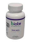 60 Capsules Biote Nutraceuticals - Dim Sgs + Hormone Detox Exp : 09/2027 New. Price: $24.95.