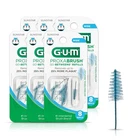Gum Proxabrush Go-betweens Interdental Refills, Wide, 8 Count -6 Pk New. Price: $30.50.