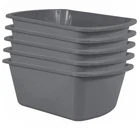 Wash Basins Rectangular Plastic Hospital Bedside Soaking Tub 5 Pack Small 7 New. Price: $30.00.