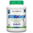 Allmax Nutrition Isonatural - Whey Protein Isolate Unflavored 5 Lbs (2.27 Kg) New. Price: $132.00.