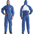 3M Hooded Disposable Coveralls, M, Blue, Smms 4530-BLK-M New. Price: $309.65.