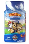 Lil Critters Children Multivitamin Gummy Vitamins, Kids Paw Patrol, 60 Gummies New. Price: $7.89.
