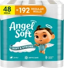 Angel Soft Toilet Paper, 48 Mega = 192 Regular Rolls, And Strong New. Price: $51.49.