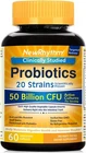 Newrhythm Probiotics 50 Billion Cfu 60 Capsules Digestive Immune Health Support. Price: $23.79.