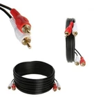 2 Rca Male To Cable Stereo Audio Red/white Dvd Hdtv Multi-pack Lot New. Price: $110.27.