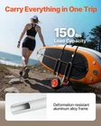 Vevor Kayak Cart, 150 Lbs Load Capacity, Stand Up Paddle Board Trolley With 10-I New. Price: $90.06.