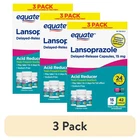 (3 Pack) Equate Lansoprazole Delayed Release 15MG Acid Reducer 42 Capsules New. Price: $39.49.