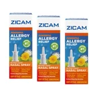 3 Pack Zicam Allergy Relief Nasal Gel 0.50OZ Each New. Price: $35.40.