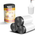 1.2 Gallon Drawstring Trash Bags, 60 Count White Pcs New. Price: $13.23.