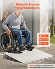 4" Aluminum Door Threshold Ramp 800LBS Capacity For Wheelchair Scooter Bike New. Price: $94.99.