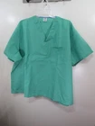 New Medline Angelstat Unisex Reversible Neck Scrub Top Size 5XL Jade. Price: $10.99.
