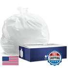 Plasticplace 32-33 Gallon Trash 0.7 Mil Garbage Can X 39 150 Count WHT33 New. Price: $54.23.