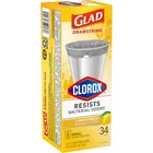 Glad Gal Lemon Scent Kitchen Trash Bags Drawstring 34 Pk (pack Of 6) New. Price: $44.67.