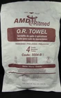 PK/20T Amd Ritmed Operating Room O.r. Towels 5004-B Sterile 17" X 24" Blue New. Price: $32.45.