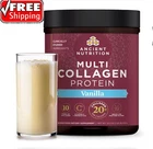 Collagen Peptides Powder 60 Servings Hydrolyzed Multi Ancient Nutrition Protein New. Price: $88.70.