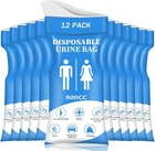 Dibbatu Disposable Urine BAG,12 Pcs 800ML For Travel, Large, BLUE-12 New. Price: $35.99.