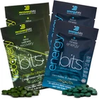 Energybits/recoverybits - Organic Spirulina & Chlorella Tablets Single Serving New. Price: $34.83.
