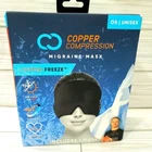 Compression Hot Cold Copperfreeze Migraine Headache Tension Pressure Mask New. Price: $12.00.