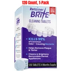 Retainer Brite Cleaner Tablets For Invisalign, Mouth Guard, Night 120, New. Price: $36.39.