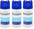Dermoplast Pain & Itch Relief Spray For Minor Cuts Burns 2.75OZ *three Pack New. Price: $41.53.