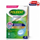 Polident Overnight Whitening Denture & Retainer Cleaner Tablets Antibacterial 60 New. Price: $12.00.