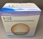 Odokee Sunrise Alarm Clock And Sleep Sounds Machine H03 Putty - New. Price: $30.00.
