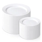 Flowercat 200PCS White Plastic Plates Disposable For Party - Heavy Dut... New. Price: $96.98.