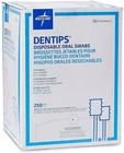 Medline - MDS096202 Dentips Oral Swabsticks, Blue, 250 Count New. Price: $59.95.
