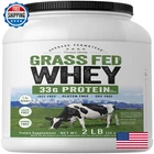 Carlyle Grass Fed Whey Protein Powder 2LB 33G Of Per Serving Unflavored New. Price: $61.65.