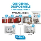 Targard Amber Original Disposable Cigarette Filters - Block Guard New. Price: $59.99.