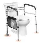 Vevor Foldable Toilet Safety Rail With Non-slip Handles For Seniors New. Price: $39.51.