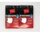 Hanes 100% Cotton Fabric Reusable Face Mask Washable Comfortable Pack White New. Price: $7.25.