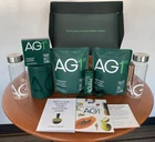 AG1 Athletic Greens Brand New Complete Kit (2) Pouch (5) Travel Packs. Price: $150.00.