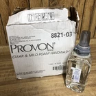 Pack Provon 8821-03 1,250 Ml Foam Hand Soap Cartridge Proven New. Price: $39.95.