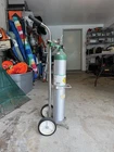 Catalina Cylinder Large Full Medication Oxygen Tank Size 29"X4.25" Open. Price: $35.00.