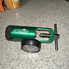 *new* Sunset Brass Integral O2 Regulator, Flow: 15 L/min Model: RES043 Pre-owned. Price: $15.00.