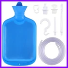 Enema Bag 2L Home Kit, Tips 60"LONG Silicone Hose Hot Water Bottle New. Price: $14.19.