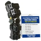 Brace Align Flextrack Rom Telescoping Hinged Knee Adjustable Support New. Price: $139.99.