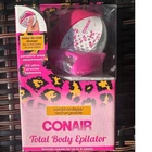 Conair Total Body Epilator Pink E2UT Cordless Rechargeable 22 Tweezers New Used. Price: $39.99.