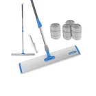 Microfiber Wet Mops 24 In Heavy Duty Flat Floor Adjustable Handle With ... New. Price: $49.68.