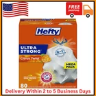 Hefty Ultra Strong 13 Gallon Kitchen Trash Bags 80 Count Citrus Twist Scent New. Price: $35.82.