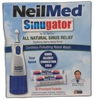 *2027-10-1* Neilmed Sinugator Cordless Pulsating Nasal Wash Kit With One New. Price: $16.99.
