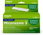 Amazon Basic Care Miconazole Nitrate Vaginal Cream (4 Percent), 3-DAY Yeast New. Price: $10.99.