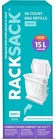 Rack Sack Refill Bags 3 Gallon (15 Liters) - 96 Count New. Price: $31.69.