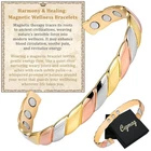 Cigmag Copper Bracelets For Women Pure Adjustable, 1-TRICOLOUR New. Price: $18.27.