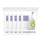Simplehuman Code G 100 Count, Dispenser (pack Of 1), White New. Price: $38.24.