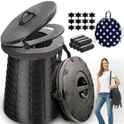 Alevmoom Xxl Portable Toilet For CAMPING,880LBS CAPACITY,19.7" Ad... Fast Ship New. Price: $76.99.