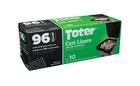 Toter EMW6393359, 96 Gallon, Black, 10 Count New. Price: $23.99.