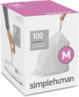 Simplehuman Code Custom Fit Drawstring Trash Bags Dispenser Packs, 100 Coun New. Price: $45.99.